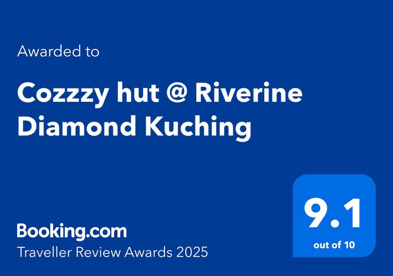 Cozzzy Hut @ Riverine Diamond Kuching Eksteriør bilde